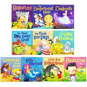 My First Fairy Tales Classics 10 Books Collection Set - Age 3-5 - Paperback Little Tiger Press Group