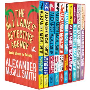 The No. 1 Ladies' Detective Agency by Alexander McCall Smith: Books 11-20 Box Set - Fiction - Paperback Abacus