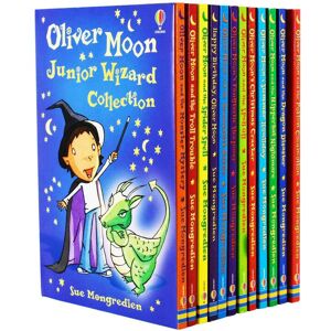 Oliver Moon Junior Wizard Series Collection 12 Books Set by Sue Mongredien - Paperback - Age 7-9 Usborne Publishing Ltd