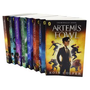 Artemis Fowl Series By Eoin Colfer Complete Collection 8 Books Set - Ages 9-16 - Paperback Penguin