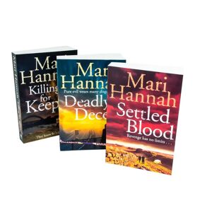Kate Daniels 3 Books Collection Set by Mari Hannah - Ages 18+ - Paperback Pan Macmillan