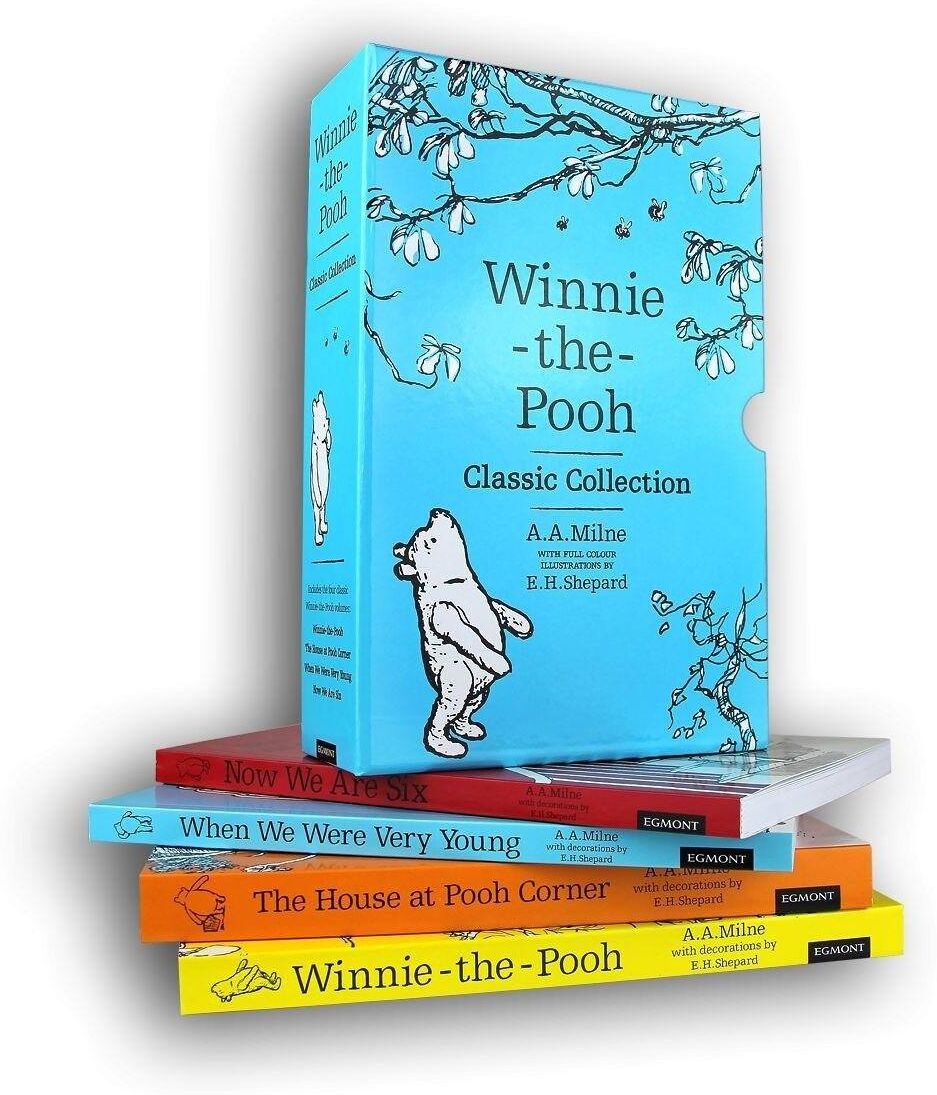 Egmont Winnie The Pooh Classic 4 Books Slipcase Edition - Ages 0-5 - Paperback - A. A. Milne