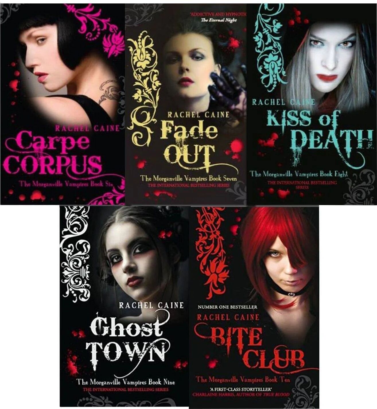 Allison & Busby The Morganville Vampires Collection 5 Books Set Series 2 - Young Adult - Paperback - Rachel Caine