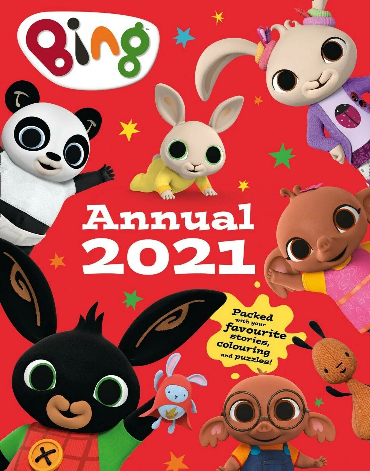 Harper Collins Bing Annual 2021 Children Book - Ages 5-7 - Hardback By Harper Collins