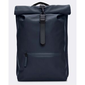 Rains Unisex Rolltop Rucksack  - 47 Navy - One Size - female