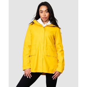 Hunter Womens Rain Jacket  - Yellow - XS - female