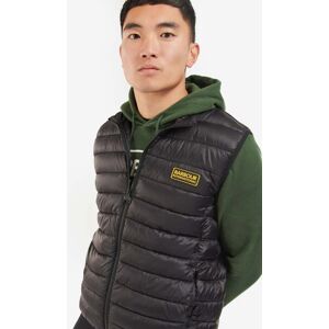 Barbour International Racer Reed Mens Quilted Gilet  - Black - S - male