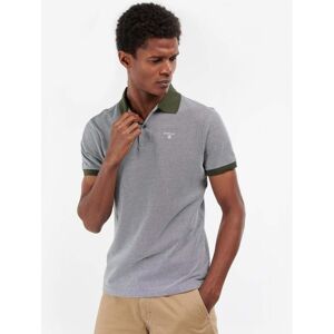 Barbour Sports Mix Mens Polo Shirt  - Dark Olive - XL - male