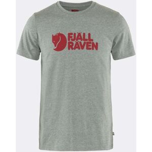 Fjallraven Logo Mens T-Shirt  - Grey Melange 051 - L - male