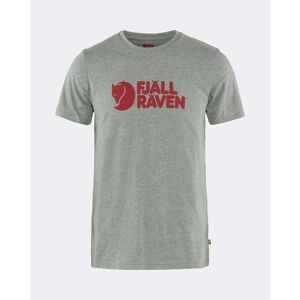 Fjallraven Logo Mens T-Shirt  - Grey Melange 051 - XL - male