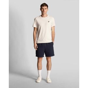 Lyle & Scott Mens Cotton Linen Shorts  - Z271 Dark Navy - L - male