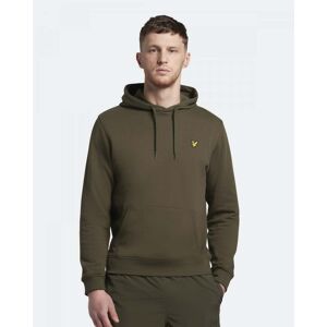 Lyle & Scott Mens Pullover Hoodie  - W485 Olive - XL - male