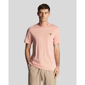 Lyle & Scott Plain Mens T-Shirt TS400VOG  - X238 Palm Pink - L - male