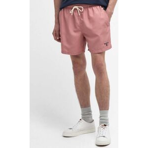 Barbour Staple Logo Mens 5 Swim Shorts  - Pink Clay - M - male