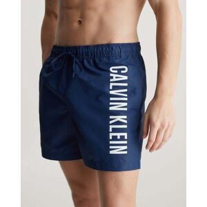 Calvin Klein Intense Power Mens Medium Drawstring Swimshorts  - Signature Navy - L - male