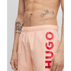 Hugo Boss Abas Mens Swim Shorts  - Light Red 630 - XL - male