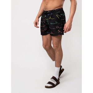 Paul Smith Mens Script Logo Swim Shorts  - 79 Black - XL - male