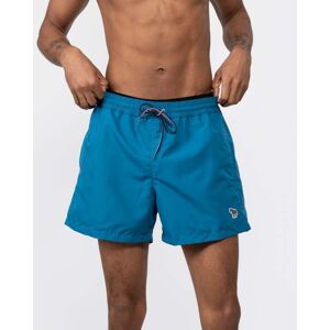 Paul Smith Mens Zebra Logo Swim Shorts  - 44 Petrol Blue - L - male