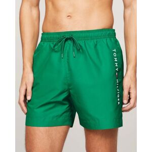 Tommy Hilfiger Medium Drawstring Mens Swim Shorts  - Olympic Green - L - male