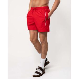 Tommy Hilfiger Medium Drawstring Mens Swim Shorts  - Primary Red - M - male