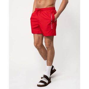 Tommy Hilfiger Medium Drawstring Mens Swim Shorts  - Primary Red - XL - male