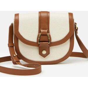 Joules Ludlow Womens Canvas Cross Body Bag 224427  - Tan - One Size - female