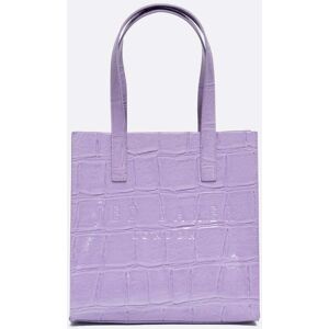 Ted Baker Reptcon Womens Imitation Croc Small Icon Bag  - Lilac - One Size - female