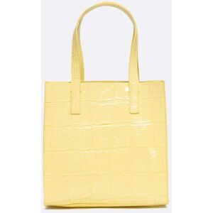 Ted Baker Reptcon Womens Imitation Croc Small Icon Bag  - Light Yellow - One Size - female