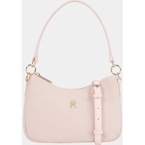 Tommy Hilfiger Poppy Womens Canvas Shoulder Bag  - Whimsy Pink - One Size - female