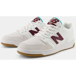 New Balance 480 Mens Basketball Shoes  - White/Burgundy/Teal - UK11 EU45.5 US11.5 - male