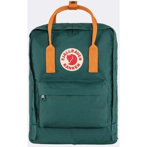 Fjallraven Kanken Classic Unisex Backpack  - Arctic Green-Spicy Orange 667-206 - One Size - female