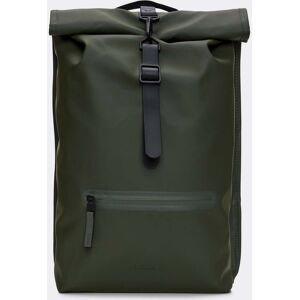 Rains Unisex Rolltop Rucksack  - 03 Green - One Size - female