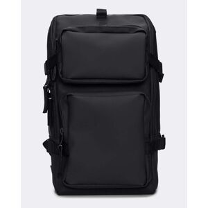 Rains Unisex Trail Cargo Backpack  - 01 Black - One Size - female