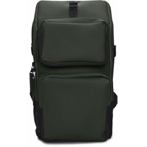 Rains Unisex Trail Cargo Backpack  - 03 Green - One Size - female