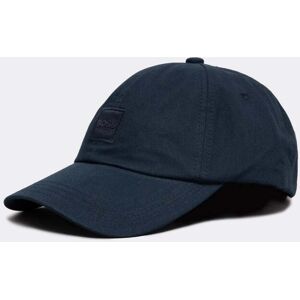 Boss Orange Derrel Mens Cotton-Twill Cap with Tonal Logo Patch  - Dark Blue 404 - One Size - male