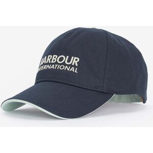 Barbour International Jackson Mens Sports Cap  - Navy/Green Fig - One Size - male