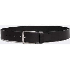 Boss Orange Jor-V Italian-Leather Belt With Logo-Engraved Buckle Colou - Black 001 - 32 - male