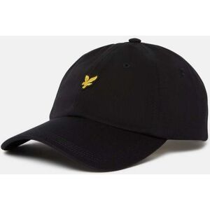 Lyle & Scott Mens Cotton Baseball Cap  - Z865 Jet Black - One Size - male