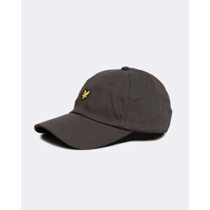 Lyle & Scott Mens Cotton Baseball Cap  - W635 Gunmetal - One Size - male