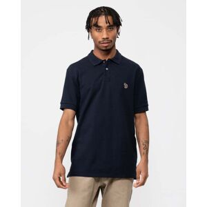 Paul Smith PS Paul Smith Mens Regular Fit Cotton-Pique Zebra Logo Polo - 49 Very Dark Navy - L - male