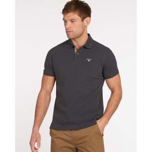 Barbour Tartan Pique Mens Polo  - Navy/Dress - S - male