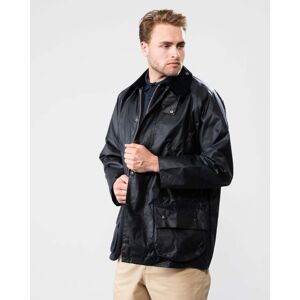 Barbour Beaufort Mens Wax Jacket  - Navy - 40 Inch - male