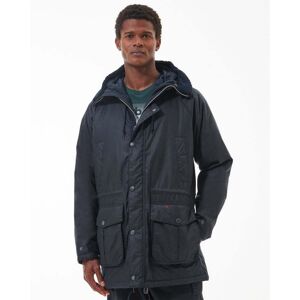 Barbour Corbridge Mens Wax Parka  - Navy - L - male