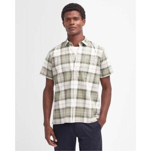 Barbour Gordon Mens Tailored Shirt  - Glenmore Olive - M - male