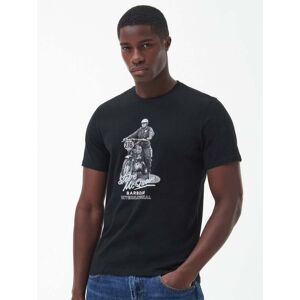 Barbour International Albie Mens T-Shirt  - Black - M - male