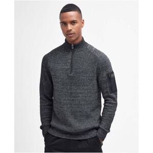 Barbour International Ammeter Mens Half-Zip Jumper  - Black - M - male