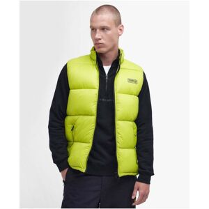 Barbour International Cargen Mens Gilet  - Cyberlime - L - male