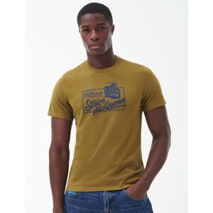 Barbour International Eddie Mens T-Shirt  - Archive Olive - L - male