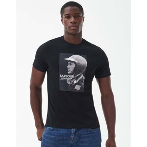 Barbour International Greyson Mens T-Shirt  - Black - L - male