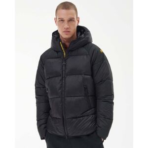 Barbour International Hoxton Mens Quilted Jacket  - Black - L - male
